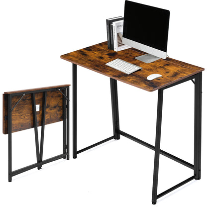 Folding Office Computer Desk Metal Frame