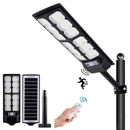 2-Pack Solar Street Lights Outdoor Waterproof