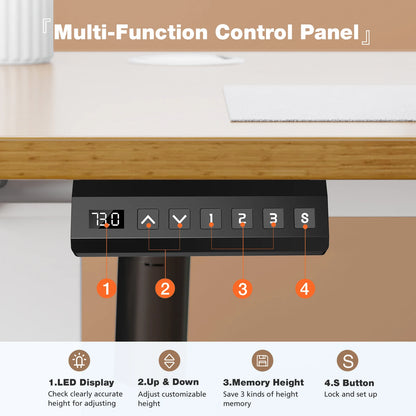 JHK Electric Standing Desk Workstation Ergonomic