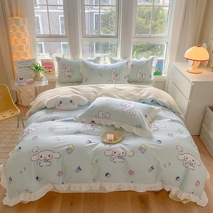 Sanrio Kids Bedding Set Duvet Cover Sheet
