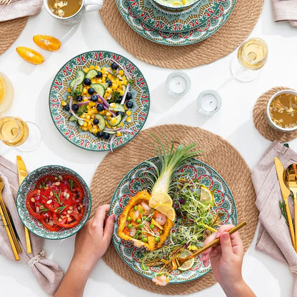 Vancasso Bohemian Mandala Patterned Ceramic Tableware