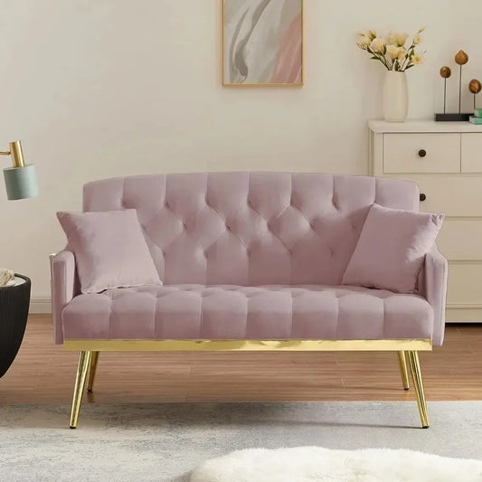 55-Inch Velvet Loveseat Sofa