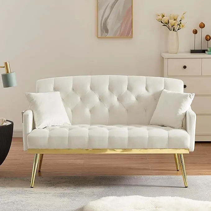 55-Inch Velvet Loveseat Sofa