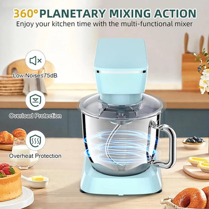 6QT Stand Mixer with Tilt-Head Design,