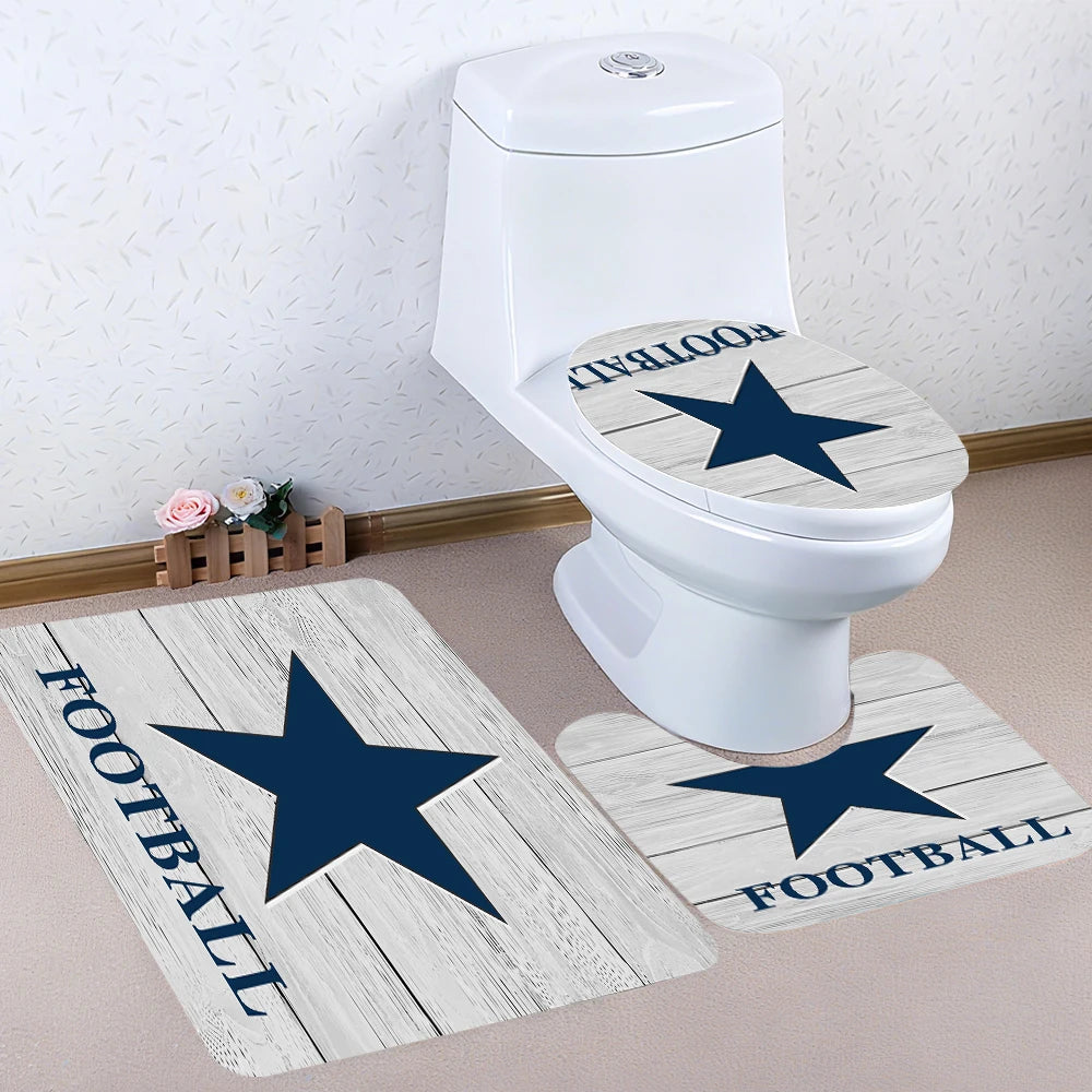 Dallas Cowboys Bathroom Four-piece Set -