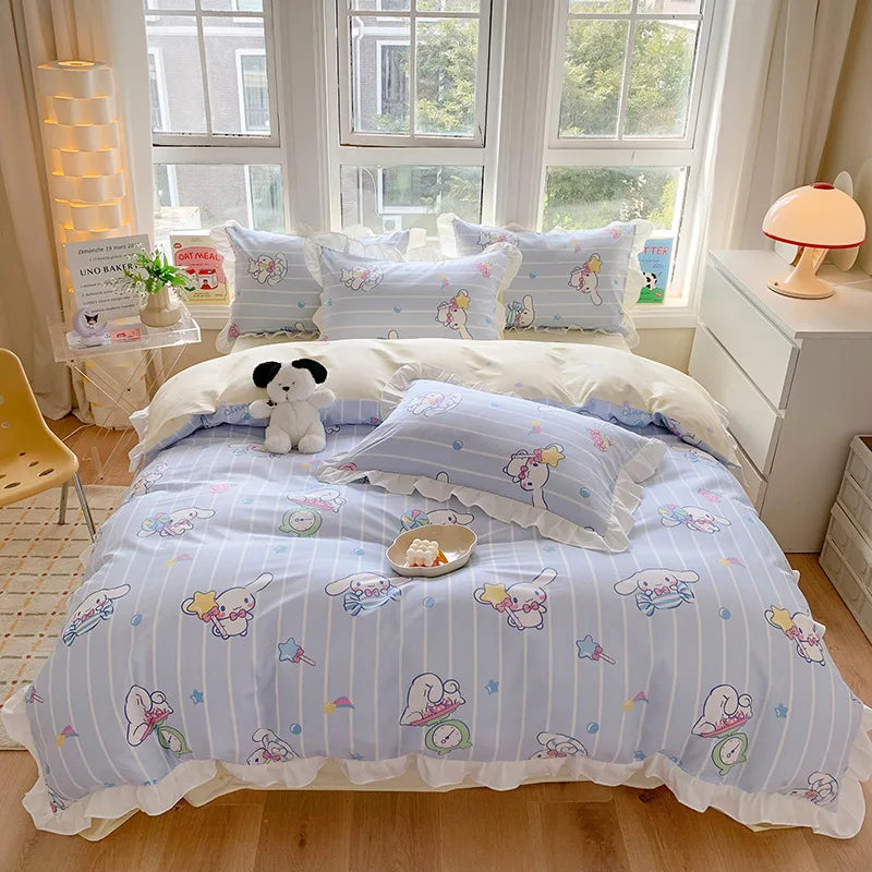Sanrio Kids Bedding Set Duvet Cover Sheet