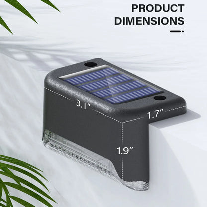 4/12 Pack Deck Lights Solar Powered