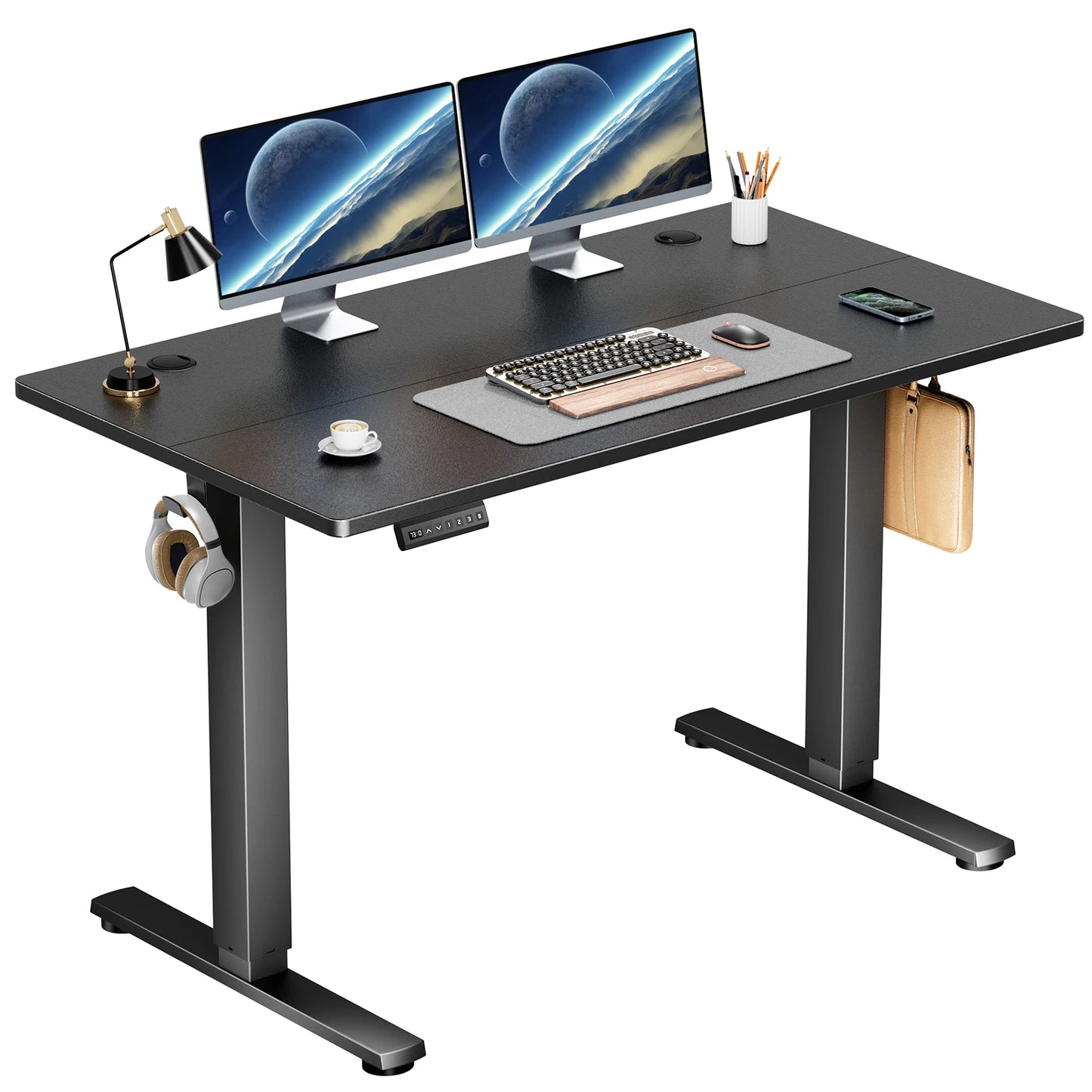 Electric Standing Desk Computer Desk, Workstation Table