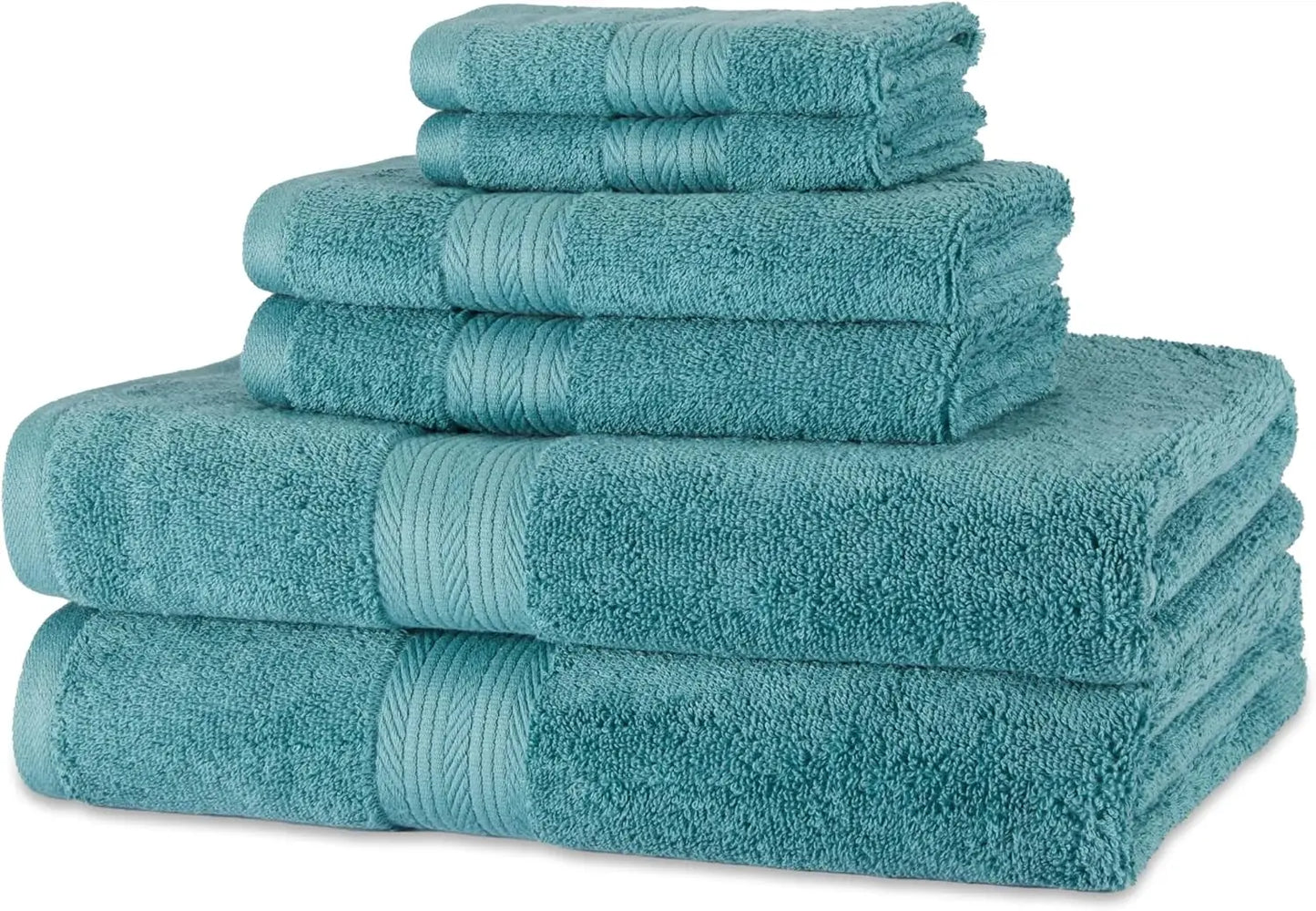 SUNTUG 6 Piece Oversized 100% Cotton Set