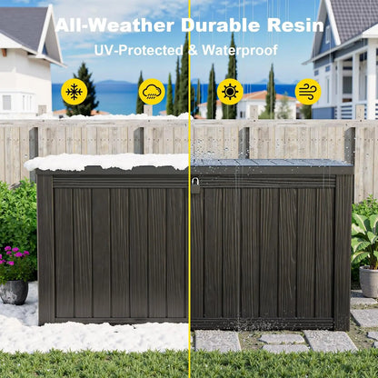 180 Gallon Outdoor Storage Box,