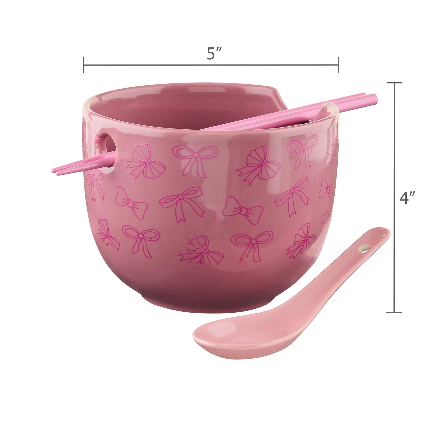 Ramen Bundle With Ceramic Bowl, Spoon & Chopsticks,