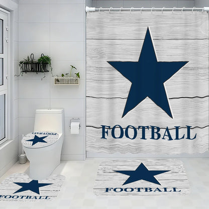 Dallas Cowboys Bathroom Four-piece Set -