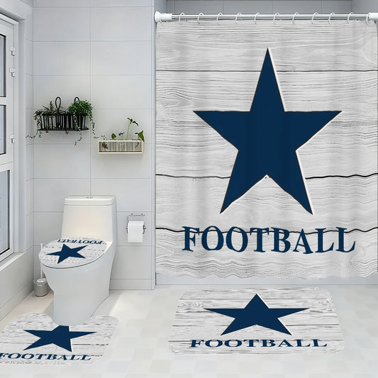 Dallas Cowboys Bathroom Four-piece Set -