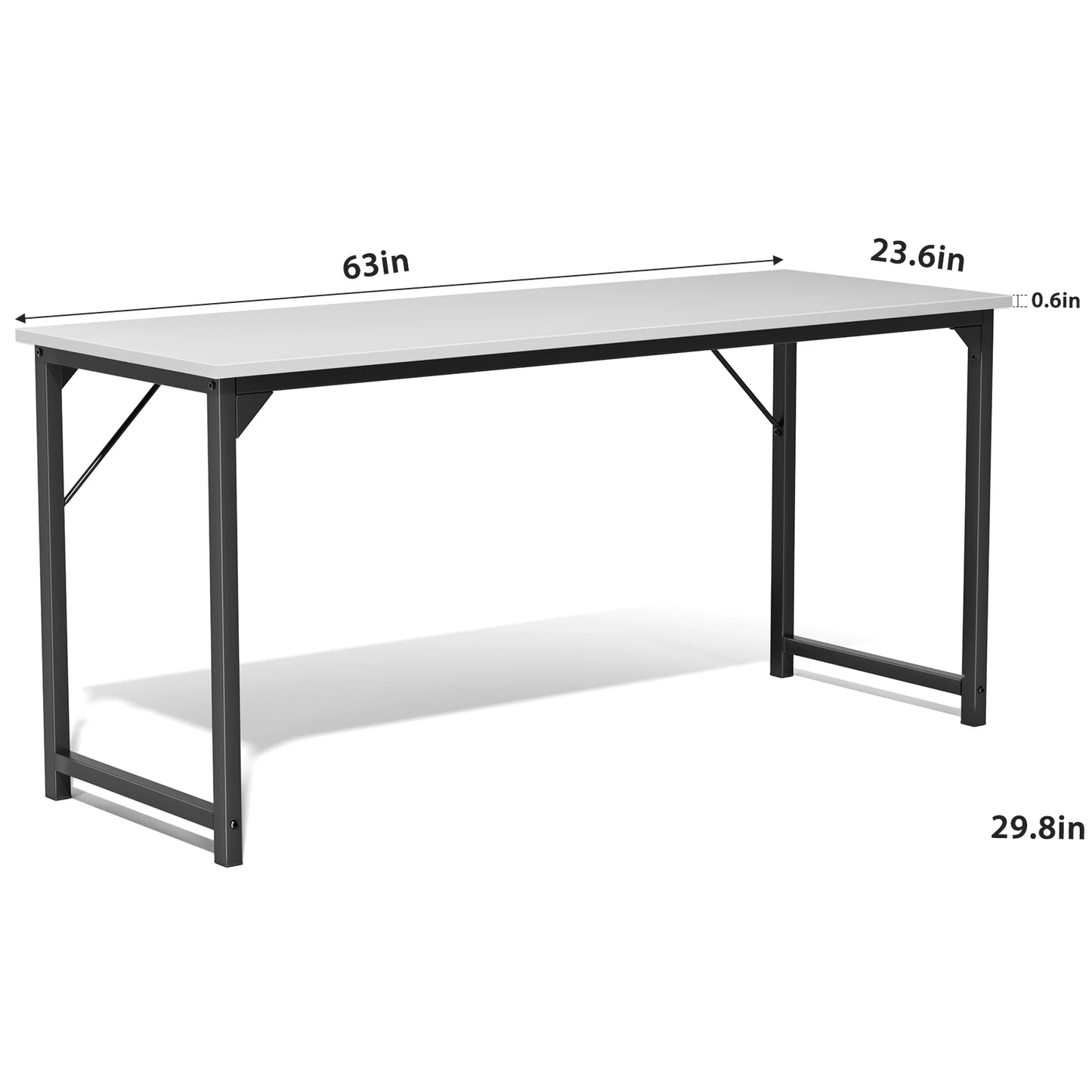 JHK Computer Desk Writing Office Gaming Table