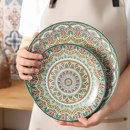 Vancasso Bohemian Mandala Patterned Ceramic Tableware