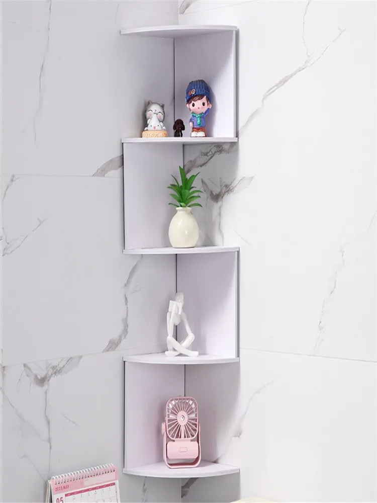 Modern Wall-Mounted Shelf, Saves Space