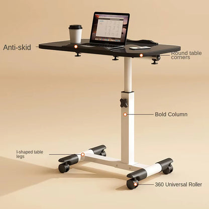 Overbed Table w/ Tilting Laptop Desk