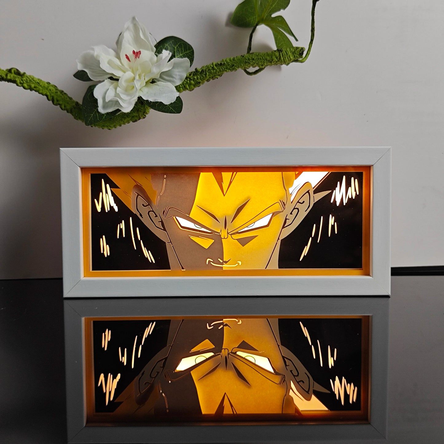 3D Anime Motion Night Light, Laser Lamp
