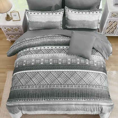 8 Piece Queen Size Comforter Set,