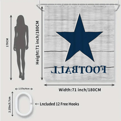 Dallas Cowboys Bathroom Four-piece Set -