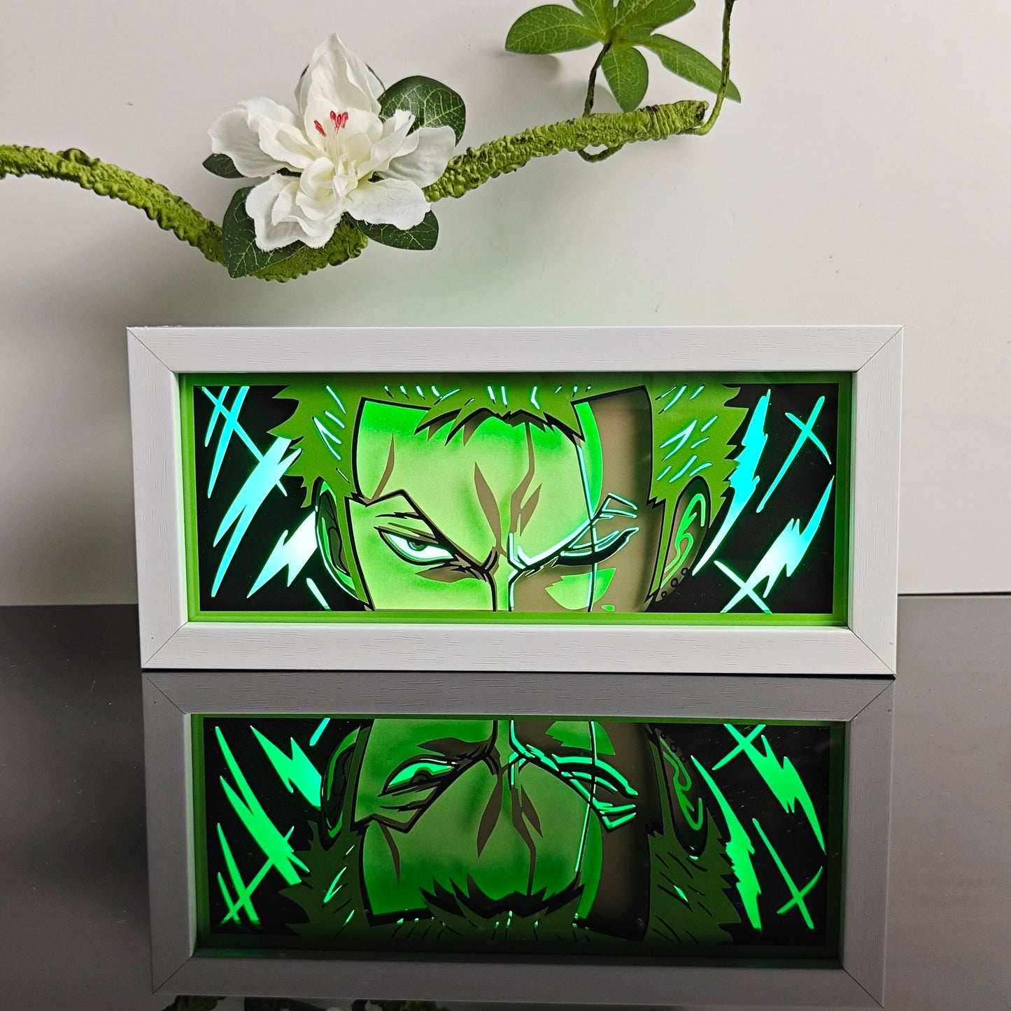 3D Anime Motion Night Light, Laser Lamp