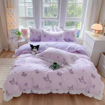 Sanrio Kids Bedding Set Duvet Cover Sheet