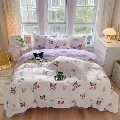 Sanrio Kids Bedding Set Duvet Cover Sheet