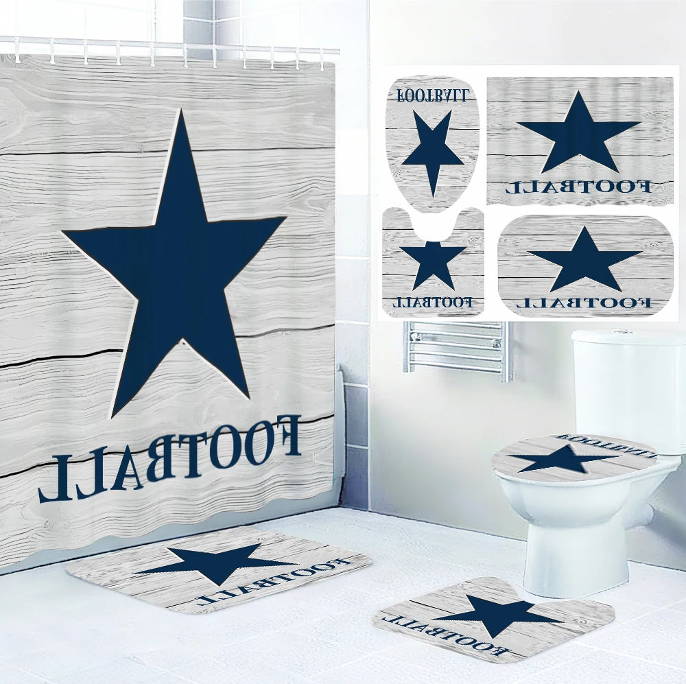Dallas Cowboys Bathroom Four-piece Set -