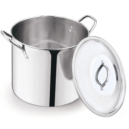 8-Qt Stainless Steel Stock Pot Ultra Durable